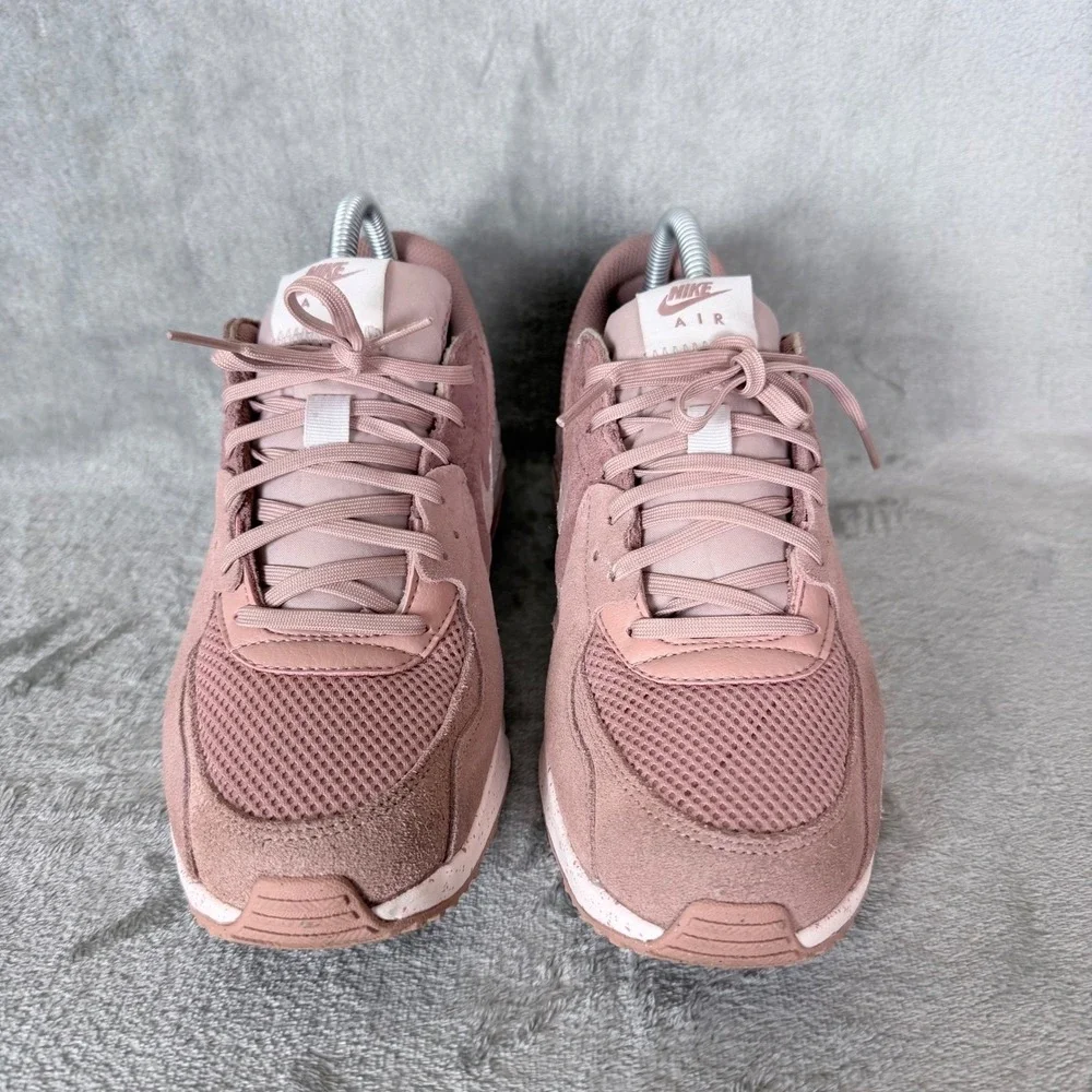 Nike Air Max Excee Women‎ Size 9 Pink Oxford Rose Whisper Suede Sneaker Shoe